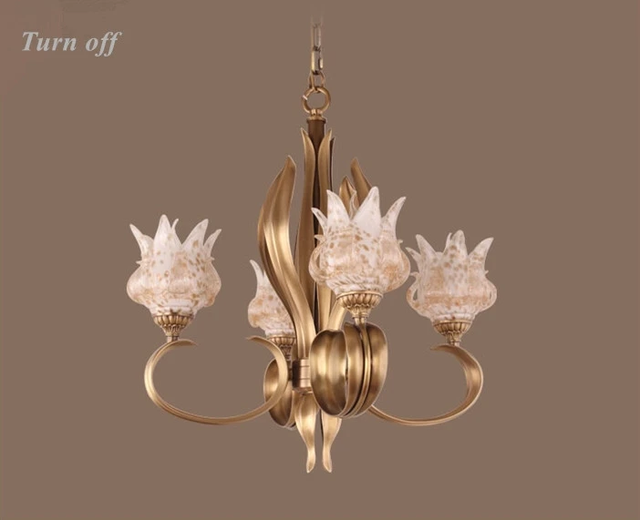 Kupfer lüster, kupfer kristall lampe, modernes design messing ...