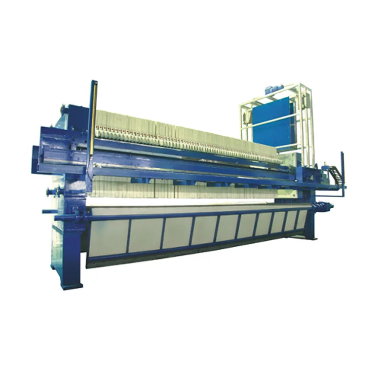 Waste water disposal plate and frame filter press for pharmaceutical factory