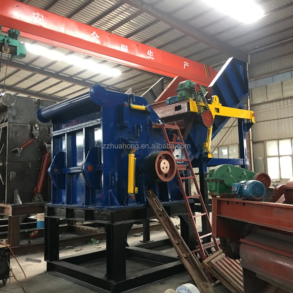Waste equipment big metal crusher for scrap steel, scrap iron crushing