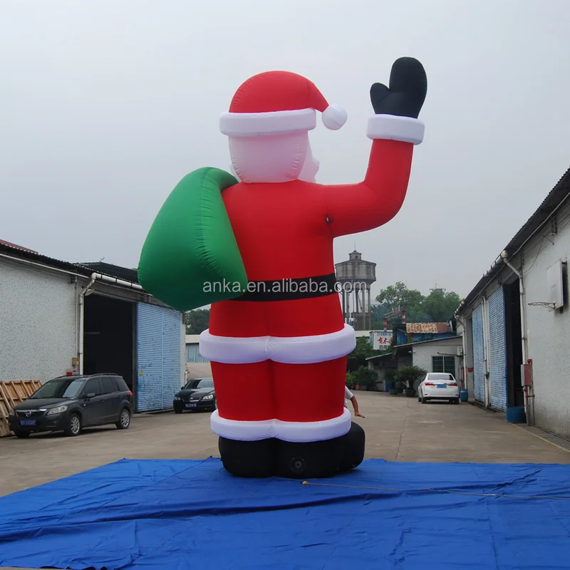 inflatable dancing santa