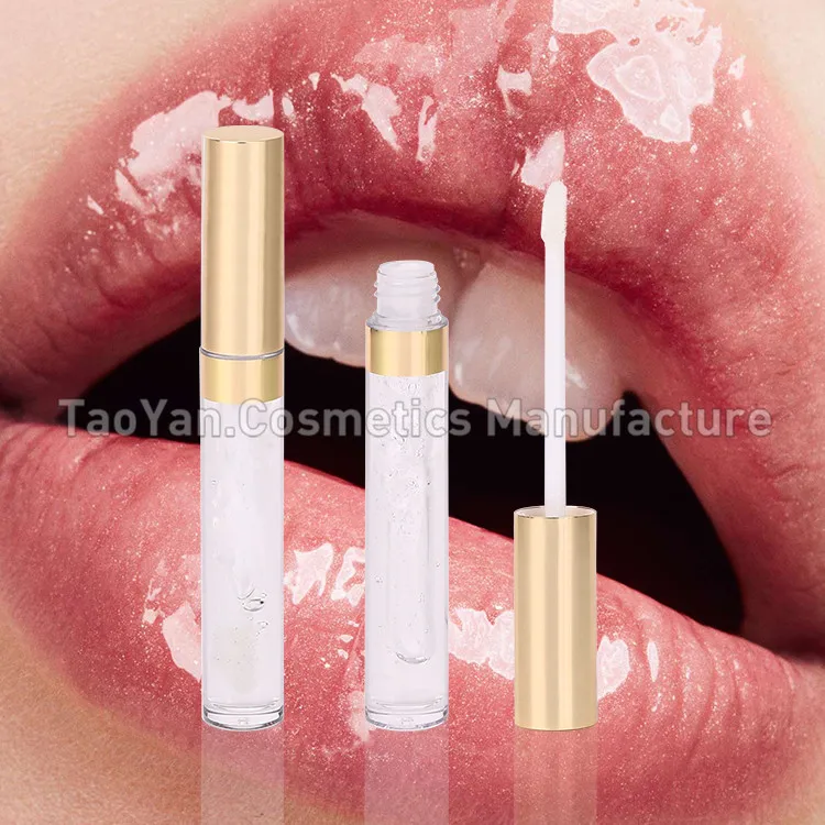 Hot Selling Cheap Clear Lip Gloss Lip Oil Nontoxic Wholesale Glitter