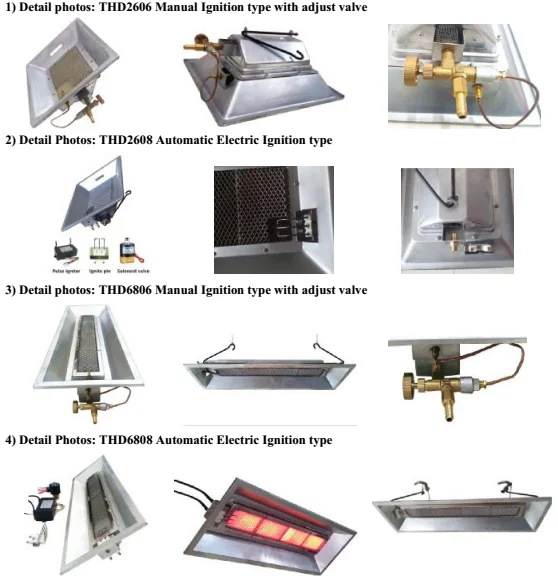 Mini Natural Gas Infrared Sauna Heater Parts Thd6806 Buy Infrared