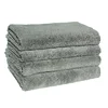 Long lifetime zero edges high density gray towel car detail drying towels
