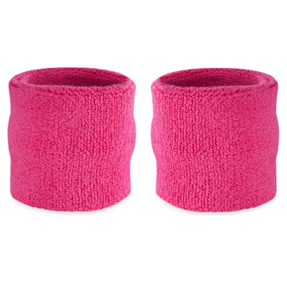 Wrist Sweatbands Wrist Athletic Cotton Terry Cloth Wristbands for Gym Sports