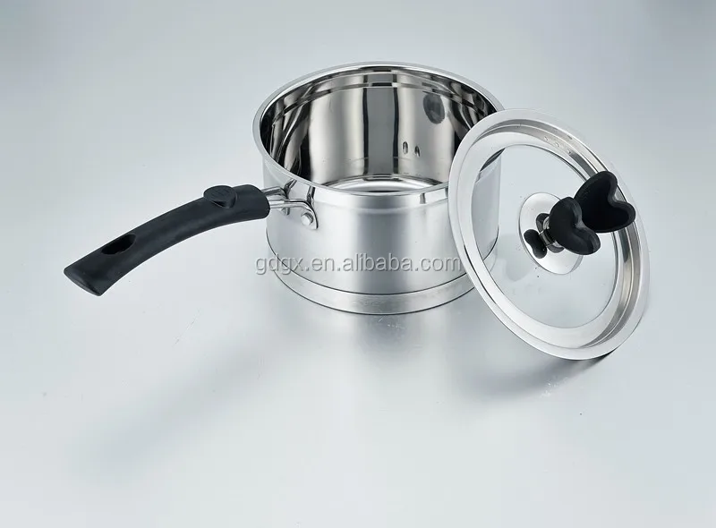 Round Bottom Stainless Steel Saucepan With Bakelite Handle Knob Buy Saucepan,Stainless Steel