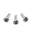 M6M8M10 Round flat head stainless steel small screw metric threaded stud