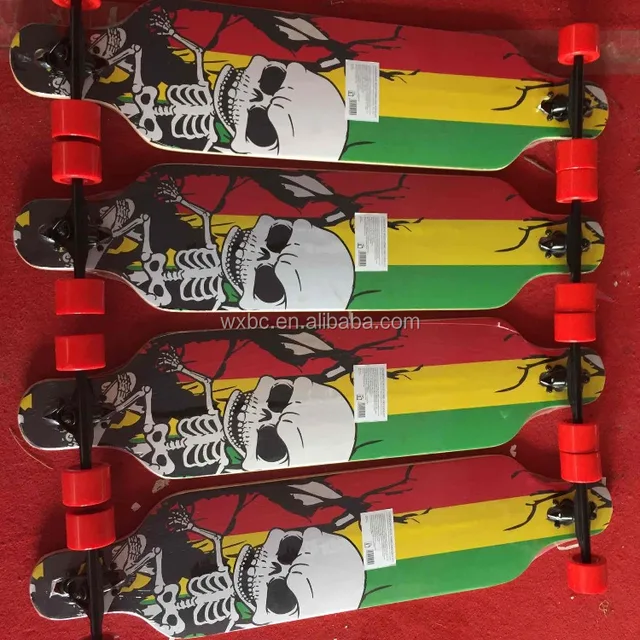 70*51mm PU Wheel Complete Canadian Longboard Skateboard