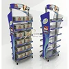 retail free stand durable potato chip snack deli slices display rack