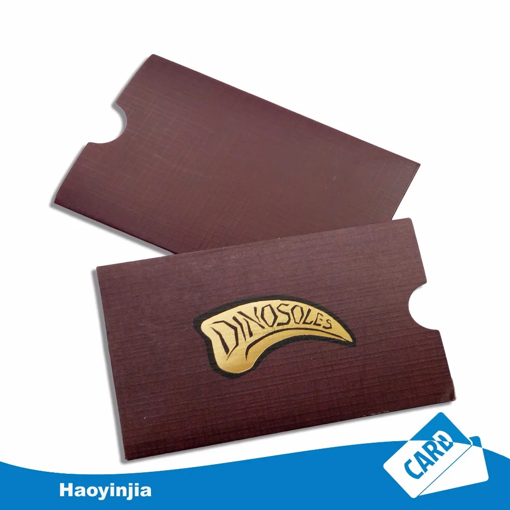 Printing Custom Promotional Gift Card Holder Card Sleeves Buy Paper