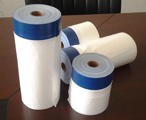 Normal Masking Tape Pretaped Masking Paper For Paint Protect - Buy ...