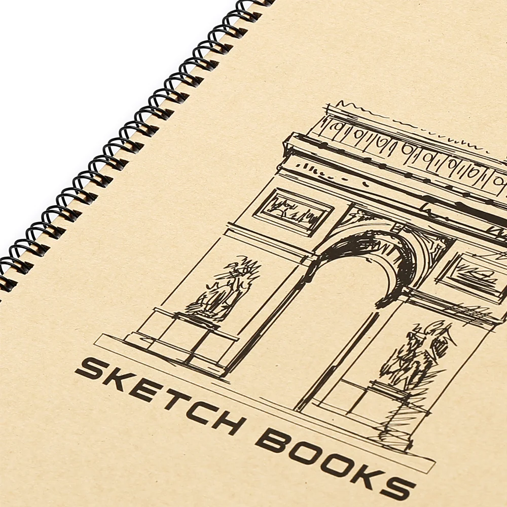 A4 Hardcover Spiral Sketch Books For School People Buy Hardcover