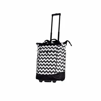 rolling shopper tote