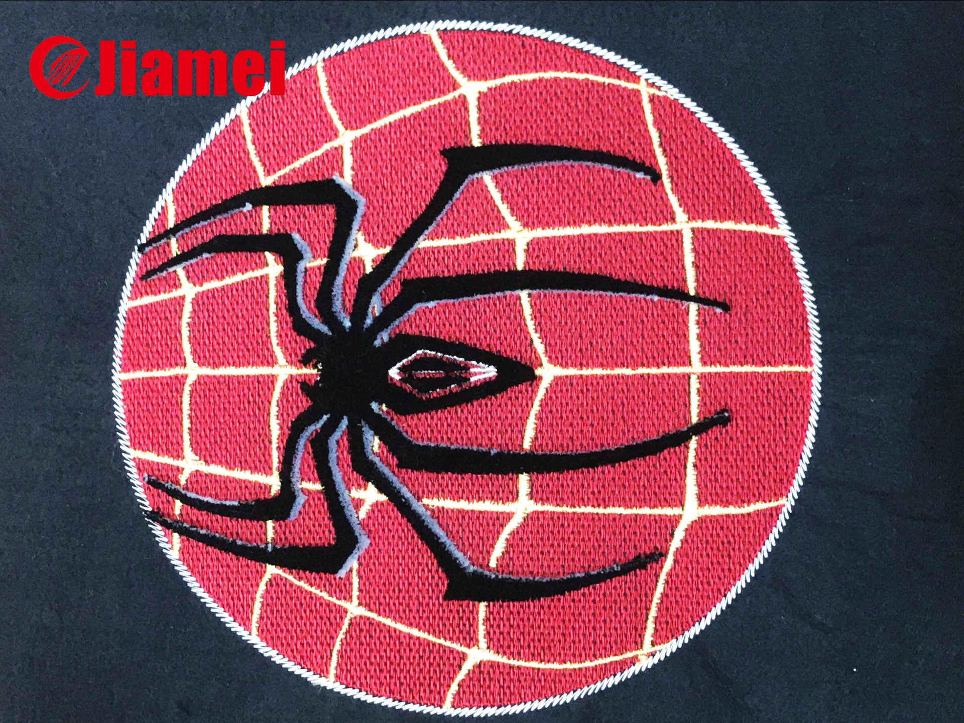 Spider-man Round Logo Costume Patch 2 7/8 inches tall 