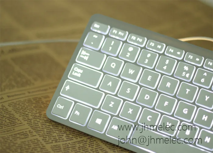 on mac screen keyboard Keys Keyboard Led 78 Backlit Slim Compact Illuminate Led