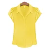 Woman Tops Fashion Ladies Summer New Model Shirts Shell Batwing Shirts Short Sleeved Chiffon blouse