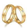 Factory Outlet High Quality Jewelry IP Gold Plating Stainless Steel Men's Finger Ring