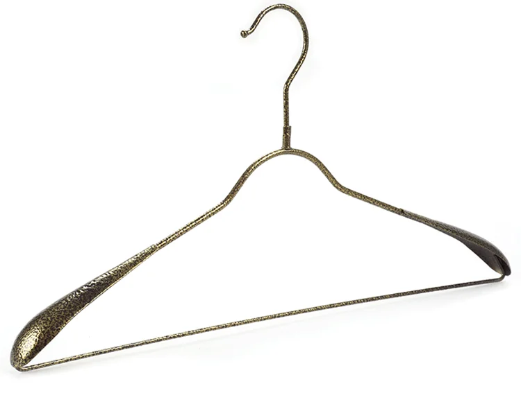 2017 New Product Antique Gold Metal Coat Hangers For Clothes Buy Gold