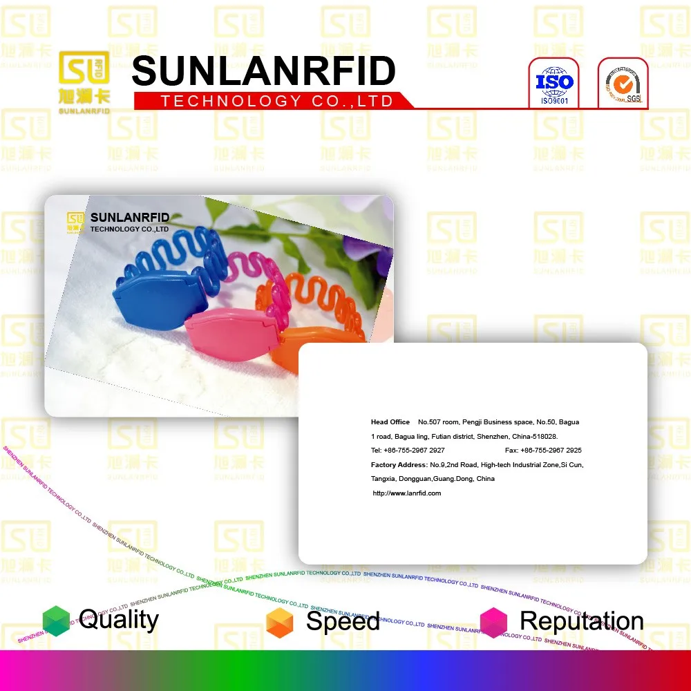 Компания Sunlan RFID гордо обеспечивает ключ wristband обманывает