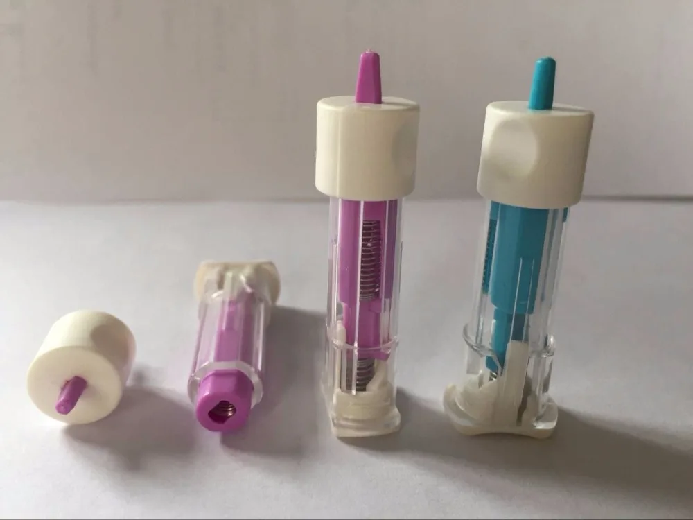 Pressure Activated Preloaded Safety Lancet Device For Hospital Blood Collection Buy Pressure