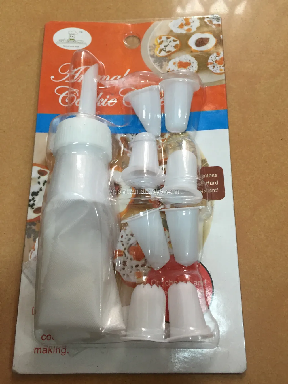 pipe icing with plastic bag