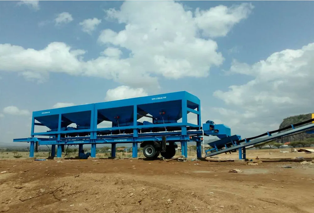 Ylb Mobile Asphalt Batching Plant 48160t/h Portable Asphalt Mixing