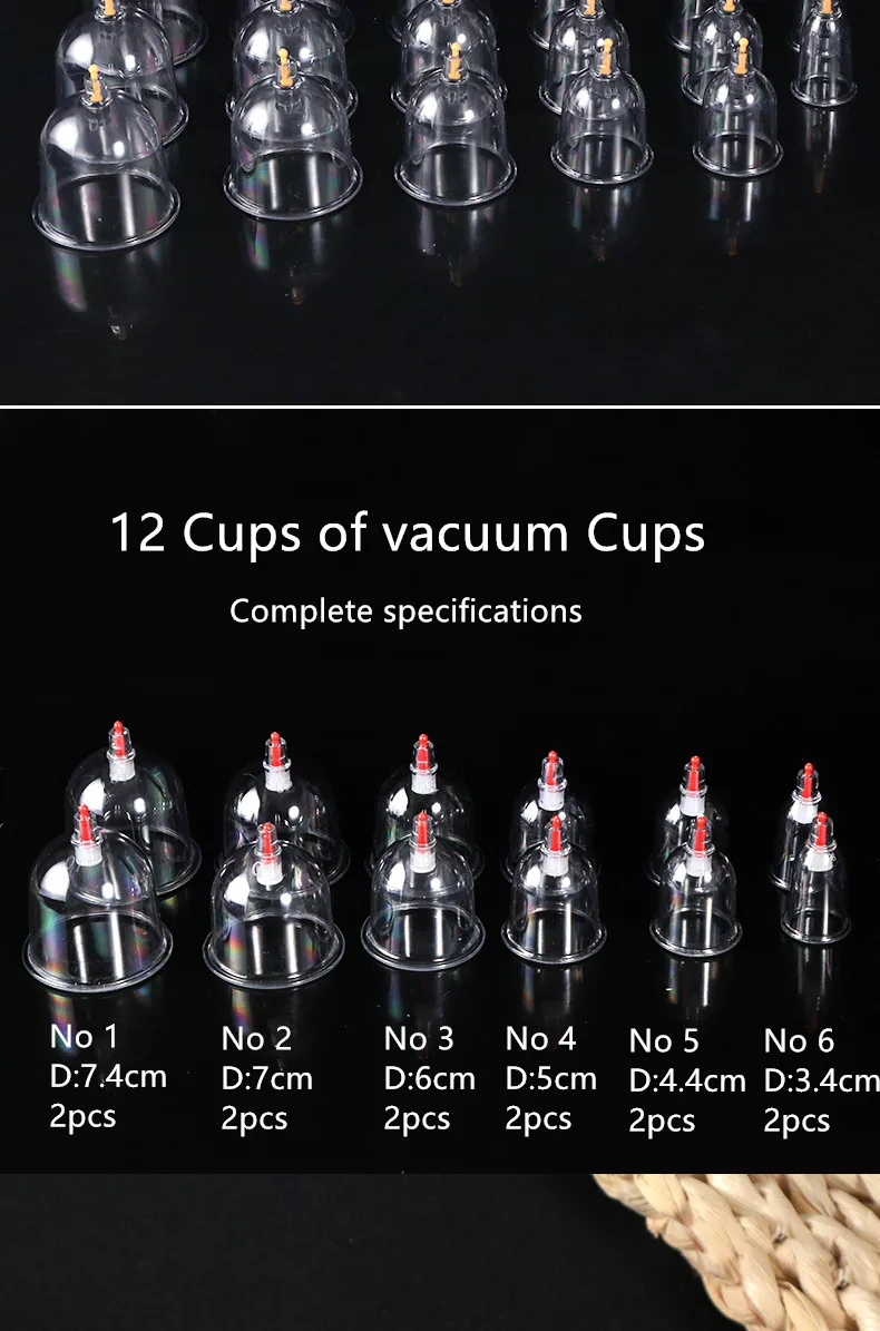 Disposable Vacuum Therapy Cupping Hijama Big Cups Buy Disposable