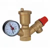 Forged Brass Boiler Safety Group Set Complete pressure relief valve safety valve 3 bar smaller size