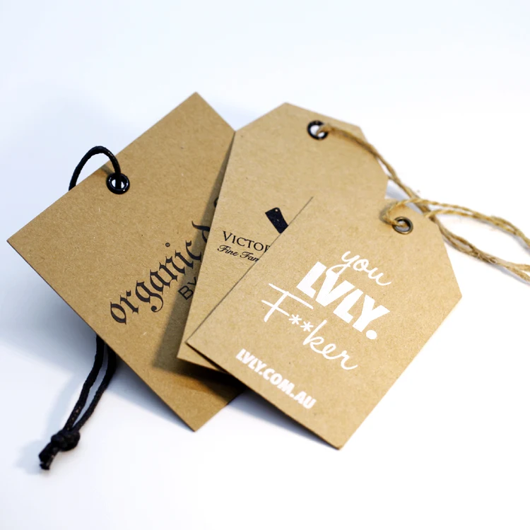 200 étiquettes Cadeaux En Papier Kraft 9x4 Cm - 5 Couleurs Avec Ficelle De Jute - Pour Mariage, Noël, Artisanat