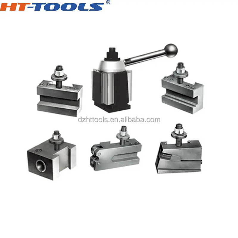 250-301 Quick Change Tool Post Holder Tool Bit 1//2/" to 3//4/" Lathe Piston Type