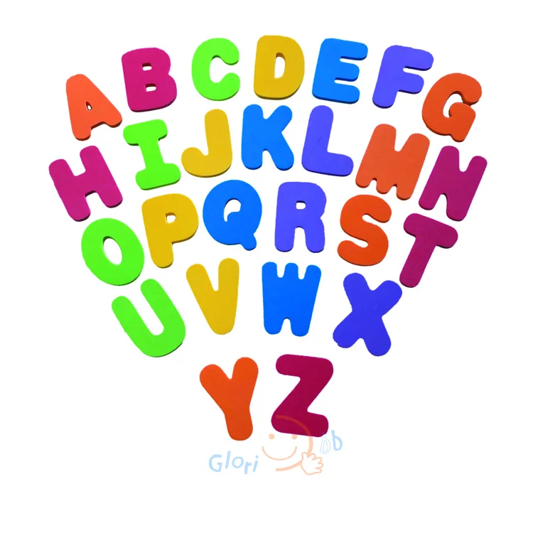 Baby Toys 36 Piece Bath Tub Alphabet Foam Letter Oem - Buy Alphabet ...