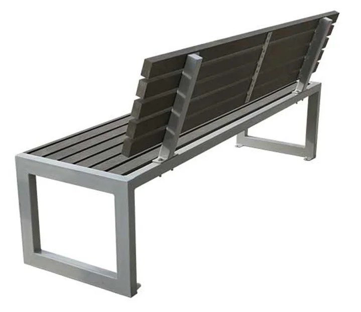 Park Benches With Steel Frame; Furniture Bench Shopping Mall; Steel