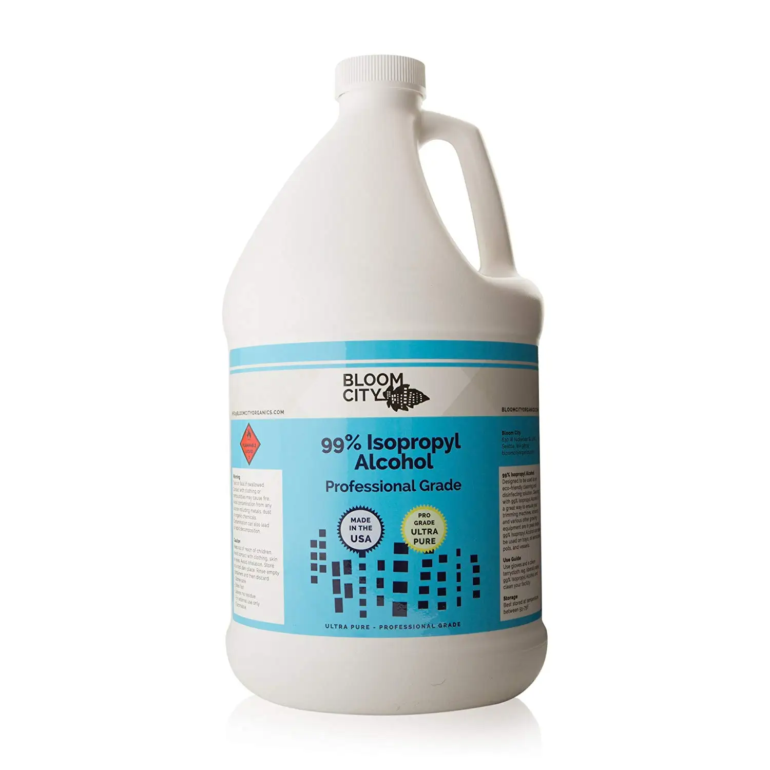 Alcohol and water mix for cleaning