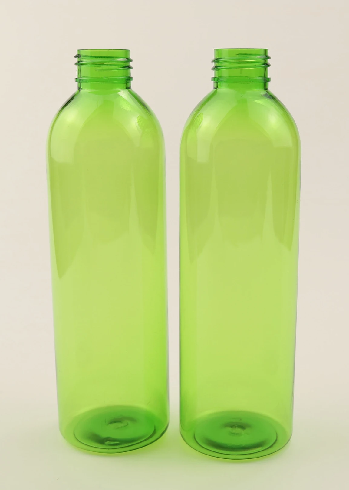 中国供应商环保 100毫升 150毫升空绿色塑料乳液泵瓶