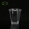 Direct factory monogrammed beverage punch heavy duty elegant short clear cheap disposable 7 2 ounce oz plastic cups
