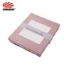 Pink Custom Luxury Premium Rigid Cardboard Paper Packaging Wedding Gift Box Package Clothing With PVC Window
