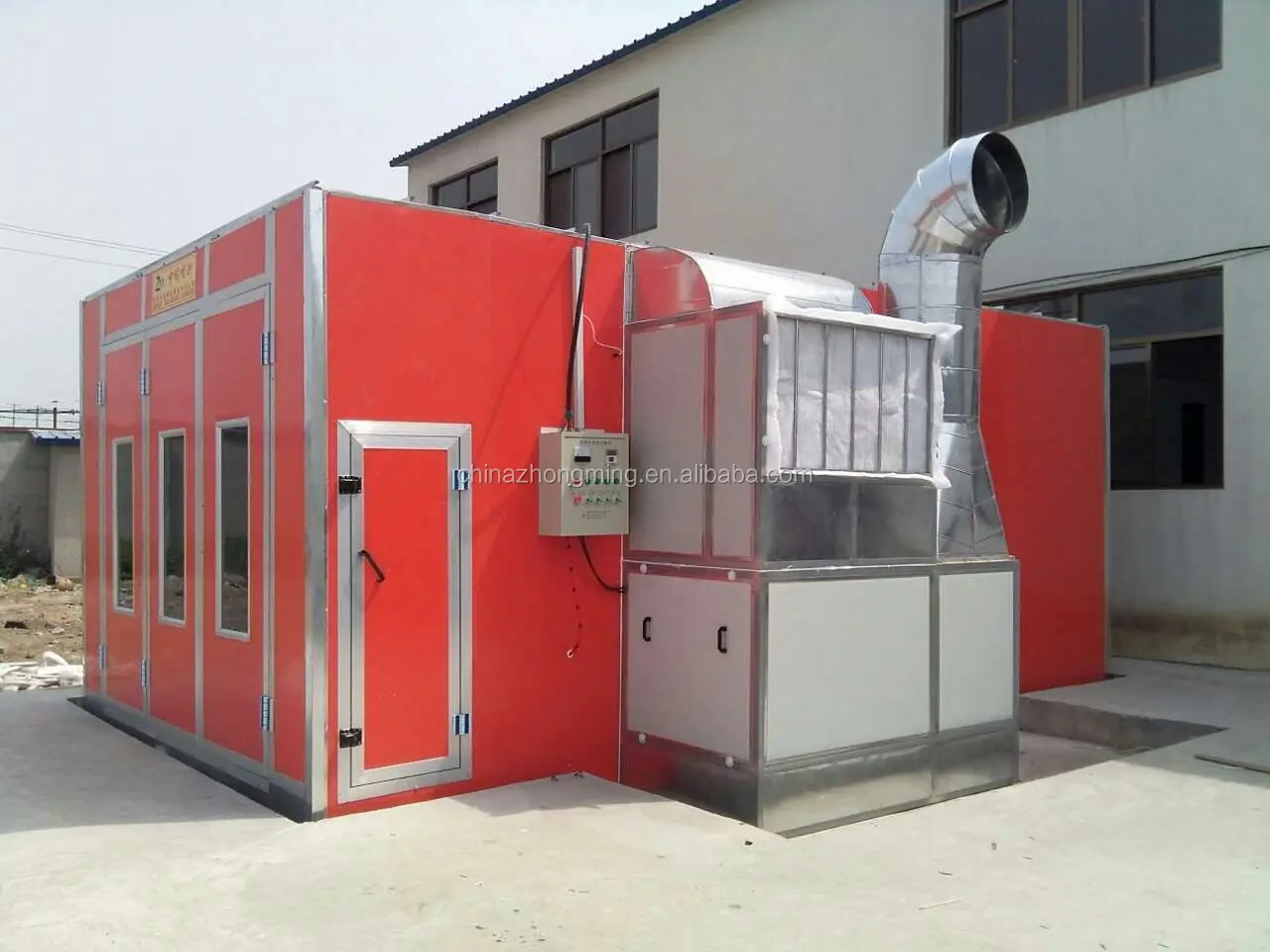 ZM  CE cheap car paint booth Water Curtain Spray Booth