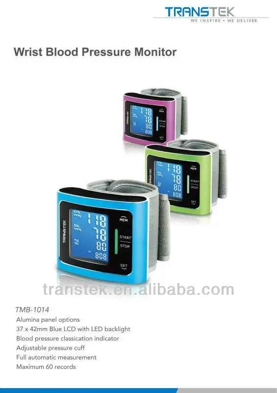 tmb-1014 wrist blood pressure monitor.jpg