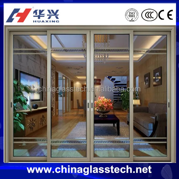 Modern Style Aluminum Frame Standard Sliding Glass Door Size Buy