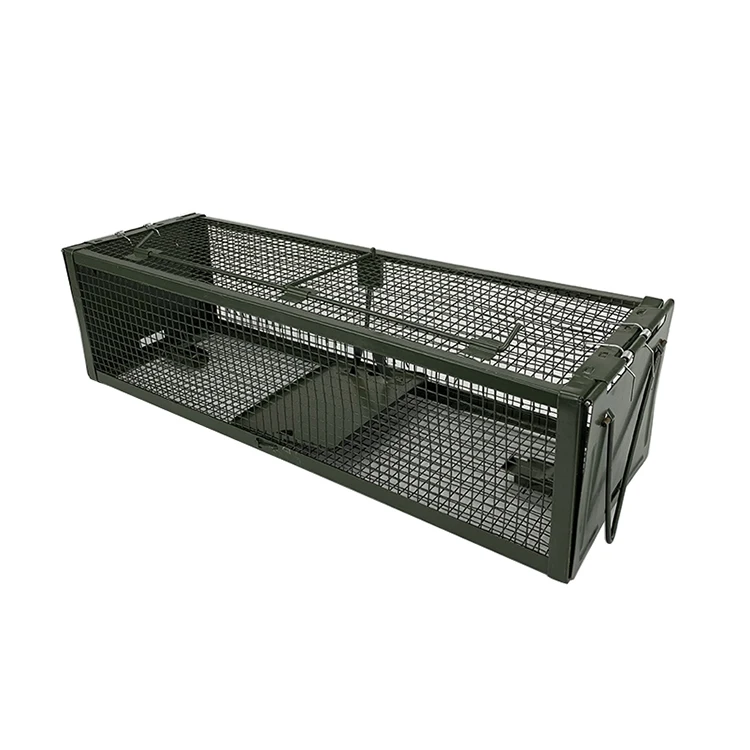 Steel Spring Bucket Rat Trap With Bait