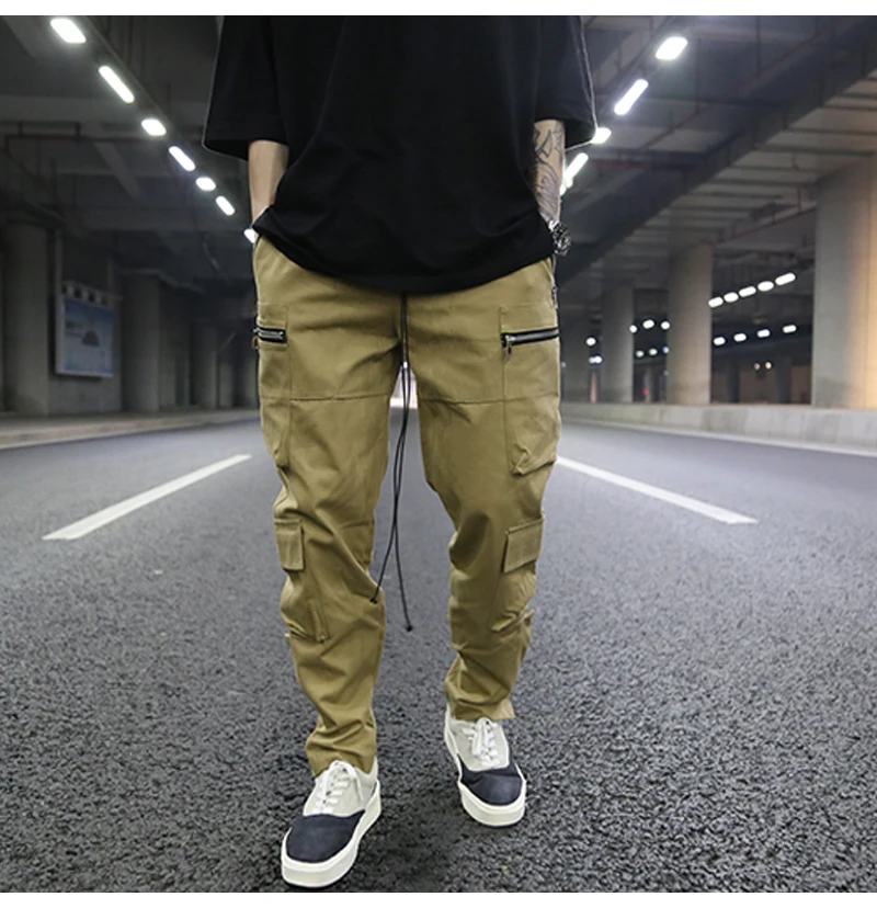 Oem Trousers For Men Stock Dropshipping Hitpop Streetwear Chinos Cargo ...