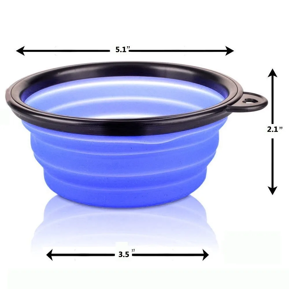 Portable Travel Silicone Collapsible Pet Dog Bowl Buy 2018 Amazon