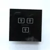 New design crystal glass screen touch switch with indicator light