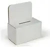Corrugated display paper box without printing