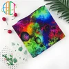 High quality custom digital printed 95% cotton 5% spandex cotton lycra jersey fabric for baby clothes, no MOQ