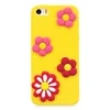 Extra cute animal plant flower and interesting DIY silicon mobile phone case full cover for iPhone 5G case