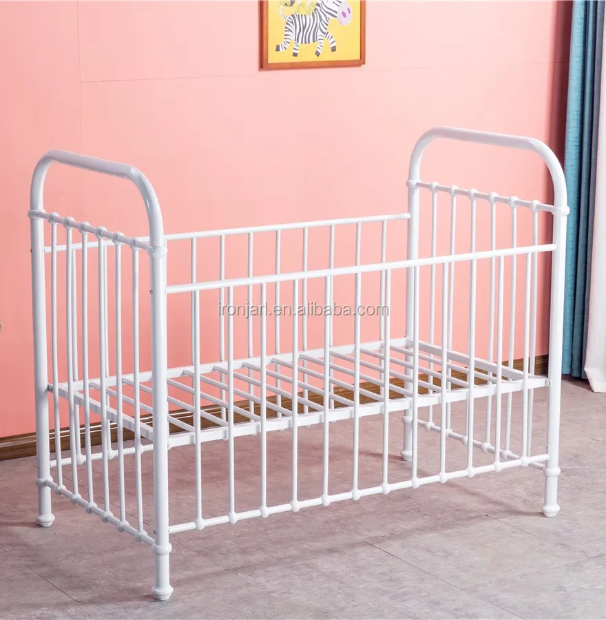 metal baby bed