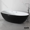 hot tub/free standing bath/red solid stone bathtub