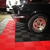 Multi-purpose PP modular interlocking plastic garage floor tiles