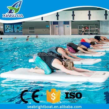 floating yoga mat