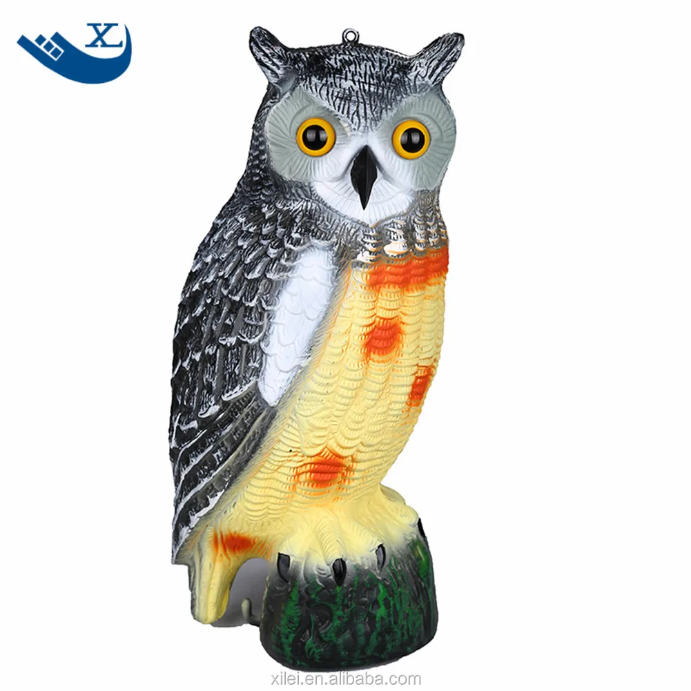 small plastic owl figurines